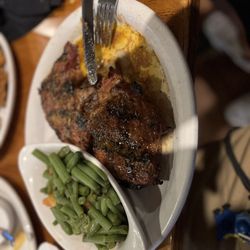 Ol' Steakhouse Co - Black and blue ribeye