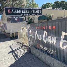 Exterior outside entrance of Aikan Sushi & Ramen - Parking entrance/exit in the back of restaurant - Pasadena, California Exterior outside entrance of Aikan Sushi & Ramen - Parking entrance/exit in the back of restaurant - Pasadena, California