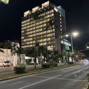 Hotel MIO - Outside the hotel at night - Hotels Near Me - Puerto Vallarta, JAL