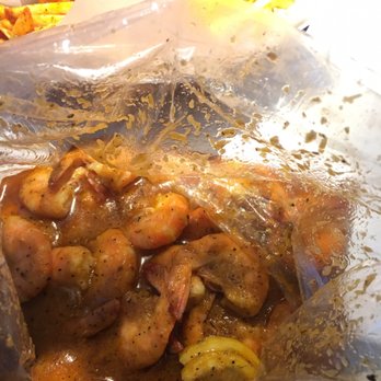 Ray's Crab Shack - Shrimp without the head marinated in the lemon Cajun sauce. - Seafood Near Me - Newark, California Ray's Crab Shack - Shrimp without the head marinated in the lemon Cajun sauce. - Seafood Near Me - Newark, California