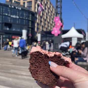 Baked & Wired - Gluten-Free Chocolate Cherry Blossom Cupcake - Bakeries Near Me - Washington, DC, District of Columbia