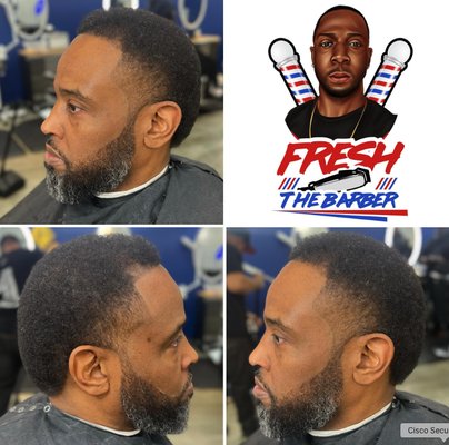 Trey Da Barber at Anytime Cutz