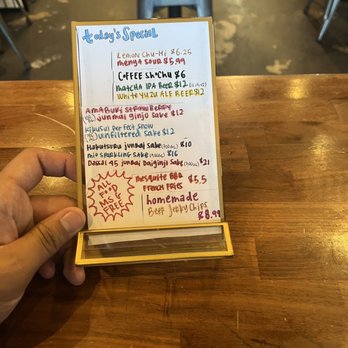 Menya le Nood - Menu - Ramen Near Me - Honolulu, Hawaii
