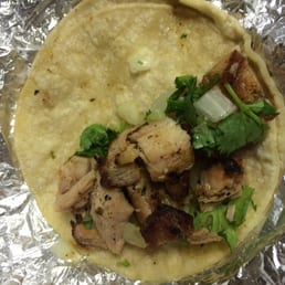 Chicken Taco Al Carbon
