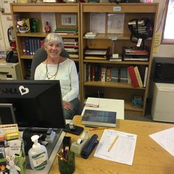 Lee Vining Library - Elaine, the awesome librarian!