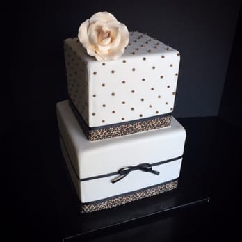 Rebecca's Cakes - Square leopard cake - Desserts Near Me