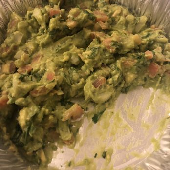 Con Sabor A Mexico - All the guac pushed together so you can see the true amount - Seafood Near Me - New York, New York