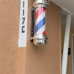 Fine Lines Barbershop - Address on Lincoln Avenue, plus old school