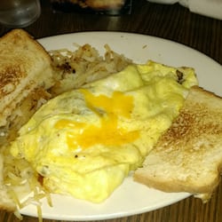 Viking Cafe - Sas and chedar omlet with home made bread.