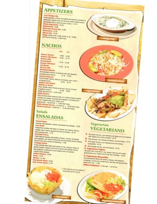 Menu photo 7 Los 3 Amigos Chattanooga, TN