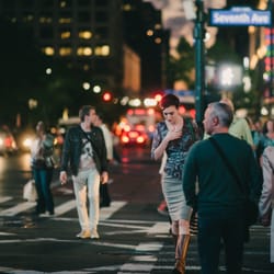Djb Photography School - Street photography at night in NYC. Join us on our "After Dark" Night Walk and we'll teach you alllll about night photography :)