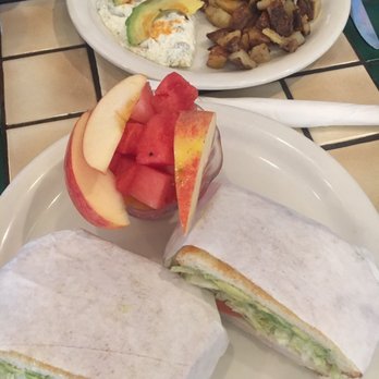 Coffee Pub - Redondo sandwich and an egg white scramble with mushrooms and avocado in the back. - Breakfast & Brunch Near Me - Las Vegas, Nevada Coffee Pub - Redondo sandwich and an egg white scramble with mushrooms and avocado in the back. - Breakfast & Brunch Near Me - Las Vegas, Nevada