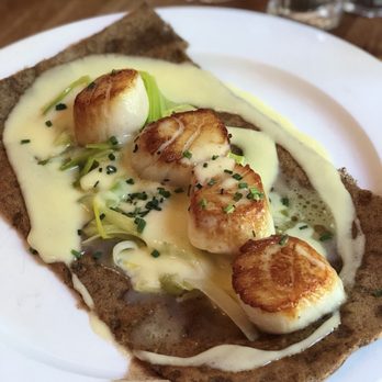 Le Billig - Cancalaise (Scallop and leek) - Creperies Near Me - Quebec City, Quebec Le Billig - Cancalaise (Scallop and leek) - Creperies Near Me - Quebec City, Quebec