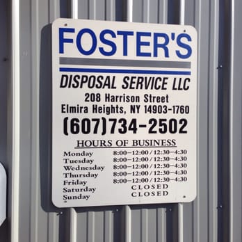 Foster's Disposal Svce - Fosters, horseheads - elmira - Junk Removal & Hauling Near Me - Elmira, New York Foster's Disposal Svce - Fosters, horseheads - elmira - Junk Removal & Hauling Near Me - Elmira, New York