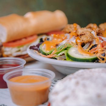 City Bites - a plate of food with a sandwich and salad - Sandwiches Near Me - Yukon, Oklahoma City Bites - a plate of food with a sandwich and salad - Sandwiches Near Me - Yukon, Oklahoma