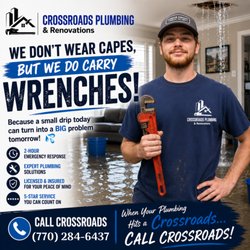 Crossroads Plumbing & Renovations - https://www.mycrossroadsplumber.com/online-estimates