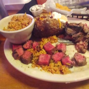 Texas Roadhouse - Sorry cooks and service medium well steak lol need new cook should have seen the other steak's but manger done took them - Steakhouses Near Me - Salisbury, North Carolina