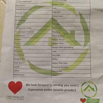 Green Valley Thrift - List of mefical supplies they can help you with - Thrift Stores Near Me - Fresno, California