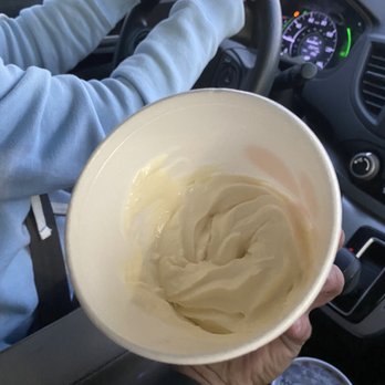 Chick-fil-A - Half filled cup of ice cream sold to me at STATESBORO CHICK-FIL-A - Fast Food Near Me - Statesboro, Georgia Chick-fil-A - Half filled cup of ice cream sold to me at STATESBORO CHICK-FIL-A - Fast Food Near Me - Statesboro, Georgia