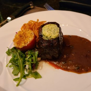 Copper Rock Steakhouse - Filet Mignon with Peppercorn sauce - always tasty! - Steakhouses Near Me - New Buffalo, Michigan Copper Rock Steakhouse - Filet Mignon with Peppercorn sauce - always tasty! - Steakhouses Near Me - New Buffalo, Michigan