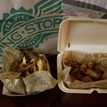 Wingstop - lemon pepper wings combo - Chicken Wings Near Me - Sterling, Virginia