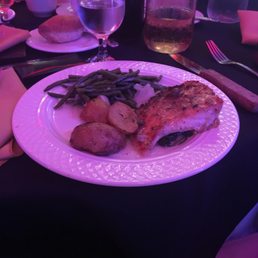 Baked filet of salmon