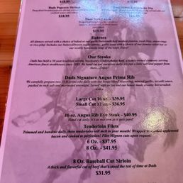 Menu Menu