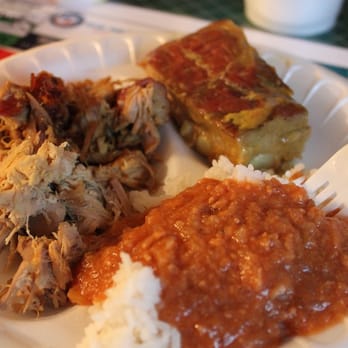 Sweatman's BBQ - a selection of meats from the all-you-can-eat - Barbeque Near Me - Holly Hill, South Carolina