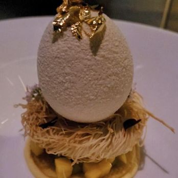 Peak with Priceless Restaurant & Bar - Egg style desert - New American Near Me - New York, New York Peak with Priceless Restaurant & Bar - Egg style desert - New American Near Me - New York, New York