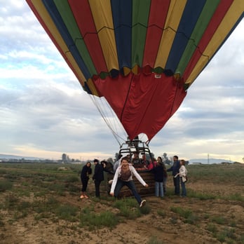 Adventure Balloon Rides - It takes a team to get the balloon to fly and come back down! - Hot Air Balloons Near Me - Perris, California