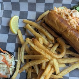 Lobster roll. Lobster roll.