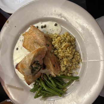 River City Grill - Phyllo Baked Salmon - American Near Me - Punta Gorda, Florida River City Grill - Phyllo Baked Salmon - American Near Me - Punta Gorda, Florida