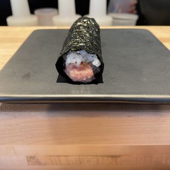 Handies Douzo - Spicy tuna hand-roll - Japanese Near Me - Houston, Texas Handies Douzo - Spicy tuna hand-roll - Japanese Near Me - Houston, Texas