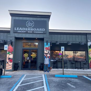 LeaderBoard Arcade Bar - Entrance to a wonderful place Food drinks and great pizza Plus wonderful games for the kids to keep them busy for a long time - Bars Near Me - Orange Park, Florida