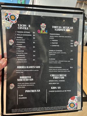 Menu photo 6 QBole Dillon, CO