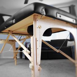 Recharged Performance Therapy - Dr. Paige brings treatment home to you! This is her treatment table that she will bring with her into your home!