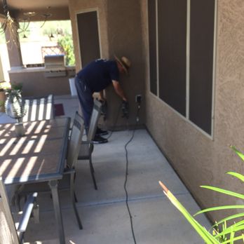 Bills Pest Termite Control - Drilling two holes at a time - hard core! - Pest Control Near Me - Phoenix, Arizona