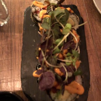 Barn Joo 35 - Bad photo but amazing sushi - Fried Tiger Roll - Korean Near Me - New York, New York