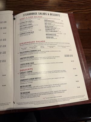 Menu photo 7 LongHorn Steakhouse Northridge, CA