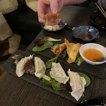 Sushi Payce - Crab Rangoon Gyoza Pork - Sushi Bars Near Me - Chicago, Illinois