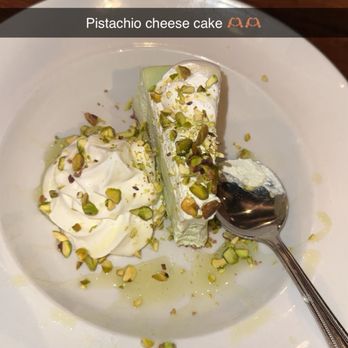 Wood-n-Tap - Pistachio Cheesecake - New American Near Me - Enfield, Connecticut Wood-n-Tap - Pistachio Cheesecake - New American Near Me - Enfield, Connecticut