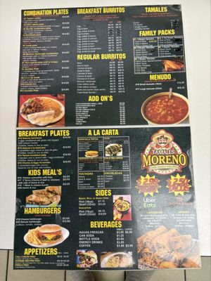 Menu photo 2 Tamales Moreno Lakewood, CO Menu photo 2 Tamales Moreno Lakewood, CO