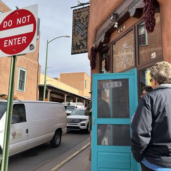 Cafe Pasqual's - Sign - Vegetarian Near Me - Santa Fe, New Mexico