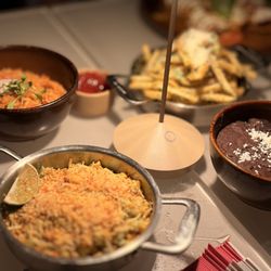 Paseo - Rice, elote, beans, fries