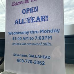 Open all year, the owners live right next store Open all year, the owners live right next store