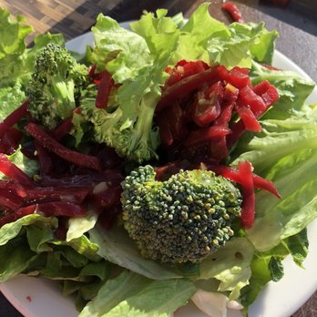 Hofbrau - Salad instead of fries. - Sandwiches Near Me - Morro Bay, California