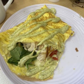 Wholly Crepe - Chicken Pesto Crepe with egg - Cafes Near Me - San Marcos, California Wholly Crepe - Chicken Pesto Crepe with egg - Cafes Near Me - San Marcos, California