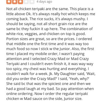 Teriyaki Madness - My review from my new account bc I temporarily got locked out of this account... - Japanese Near Me - Salinas, California Teriyaki Madness - My review from my new account bc I temporarily got locked out of this account... - Japanese Near Me - Salinas, California