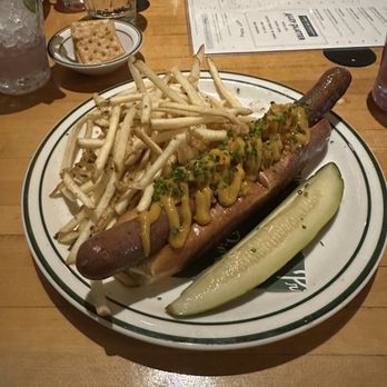 Primrose Lanes - House made hot dog - Bowling Near Me - Orlando, Florida