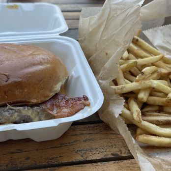 Big Buns - Bacon cheeseburger and fries - Burgers Near Me - Reston, Virginia